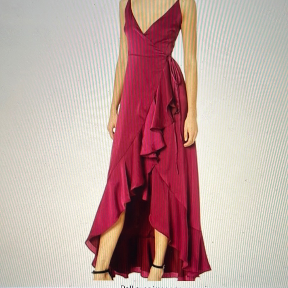 Yumi Kim NWT women’s cross roads maxi dress, burgundy, medium new with tags